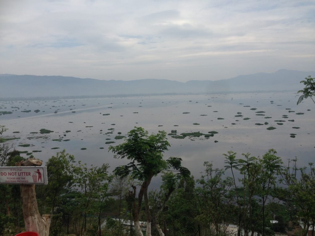 A view of Loktak Lake